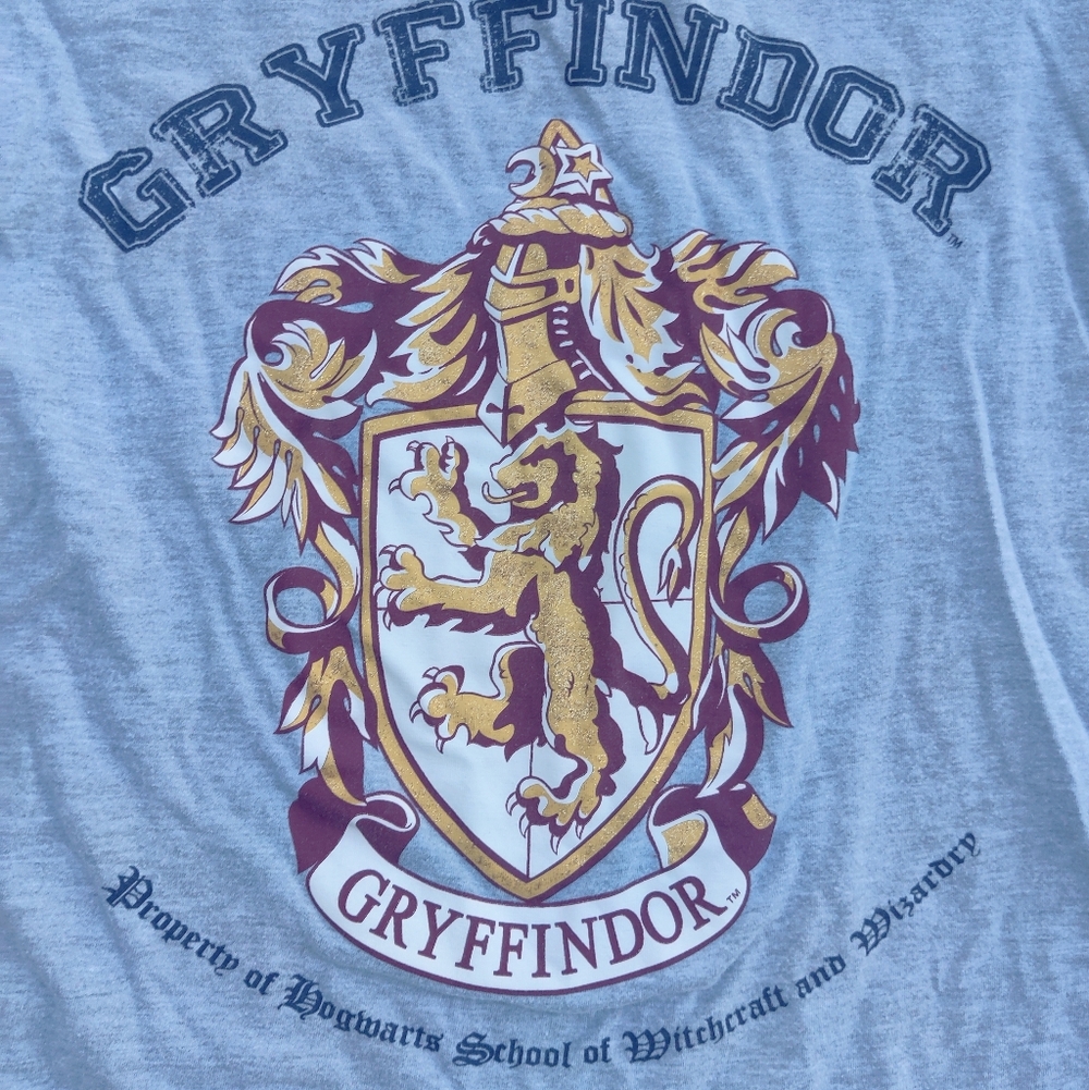 Gryffindor Harry Potter Pajama Set Women Small - Picture 2 of 5
